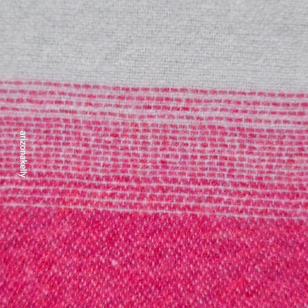 NWOT J. Crew Scarf With Ombre Stripes Italy Wool Blend - Picture 7 of 14